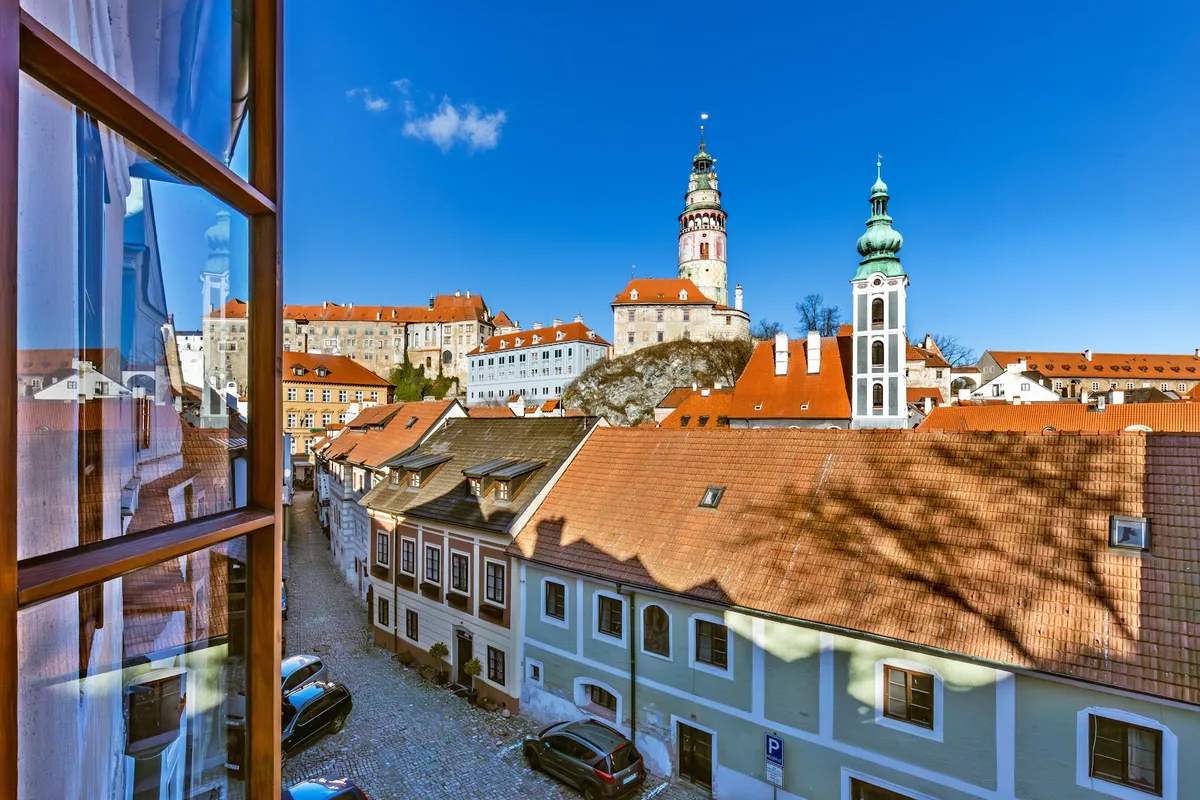 Pension Nostalgie, Cesky Krumlov exterior view