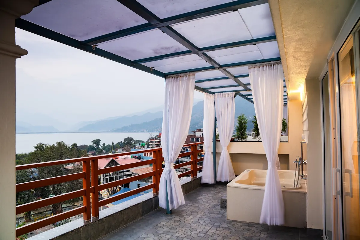 Pokhara Alpine & Springs, Pokhara exterior view