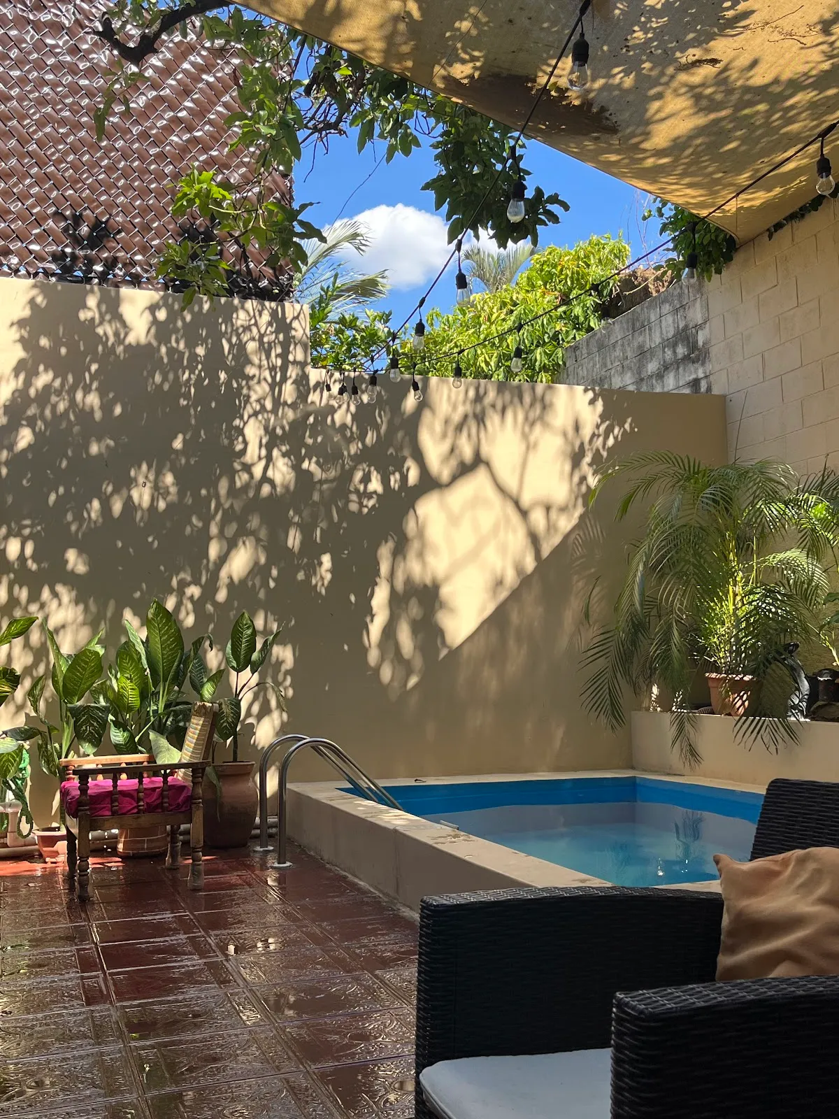 Pool House: Santa Ana Hostel, Santa Ana exterior view