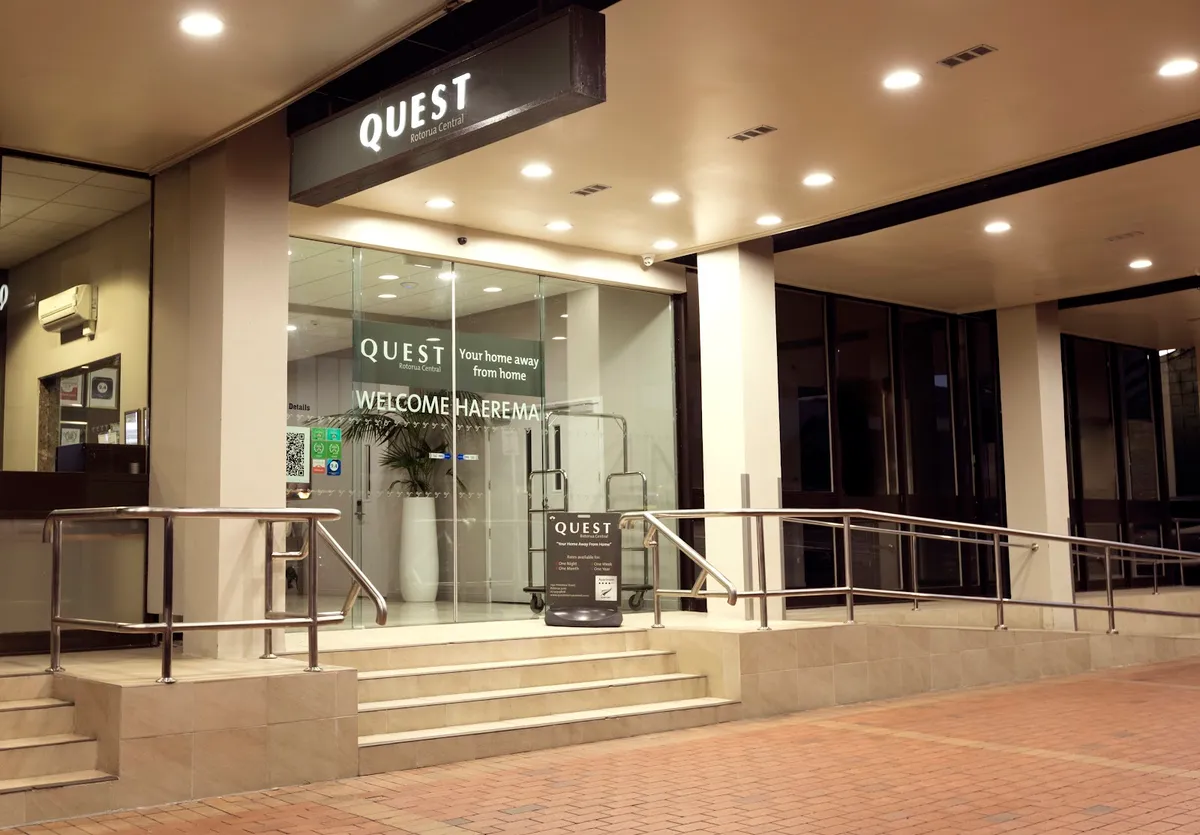 Quest Rotorua Central, Rotorua exterior view