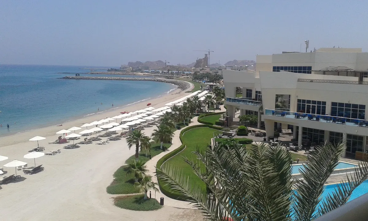 Radisson Blu Resort, Fujairah, Fujairah exterior view