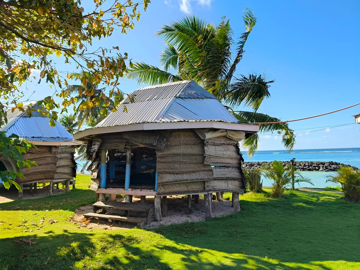 Regina Beach Fales, Savaii exterior view
