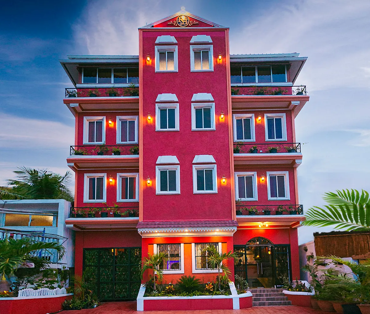 Retrouvailles Hotel, Cap Haitien exterior view