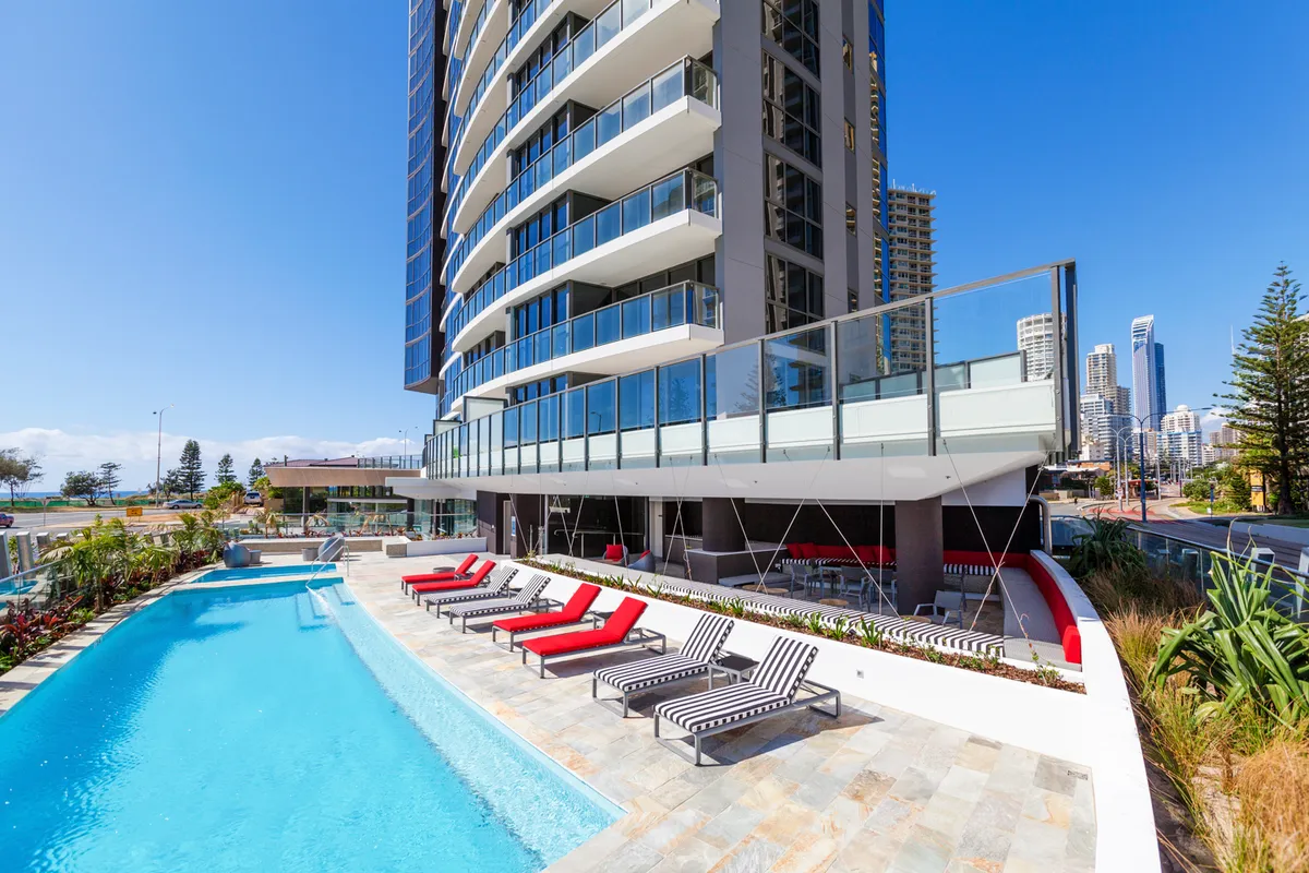 Rhapsody Resort, Gold Coast exterior view