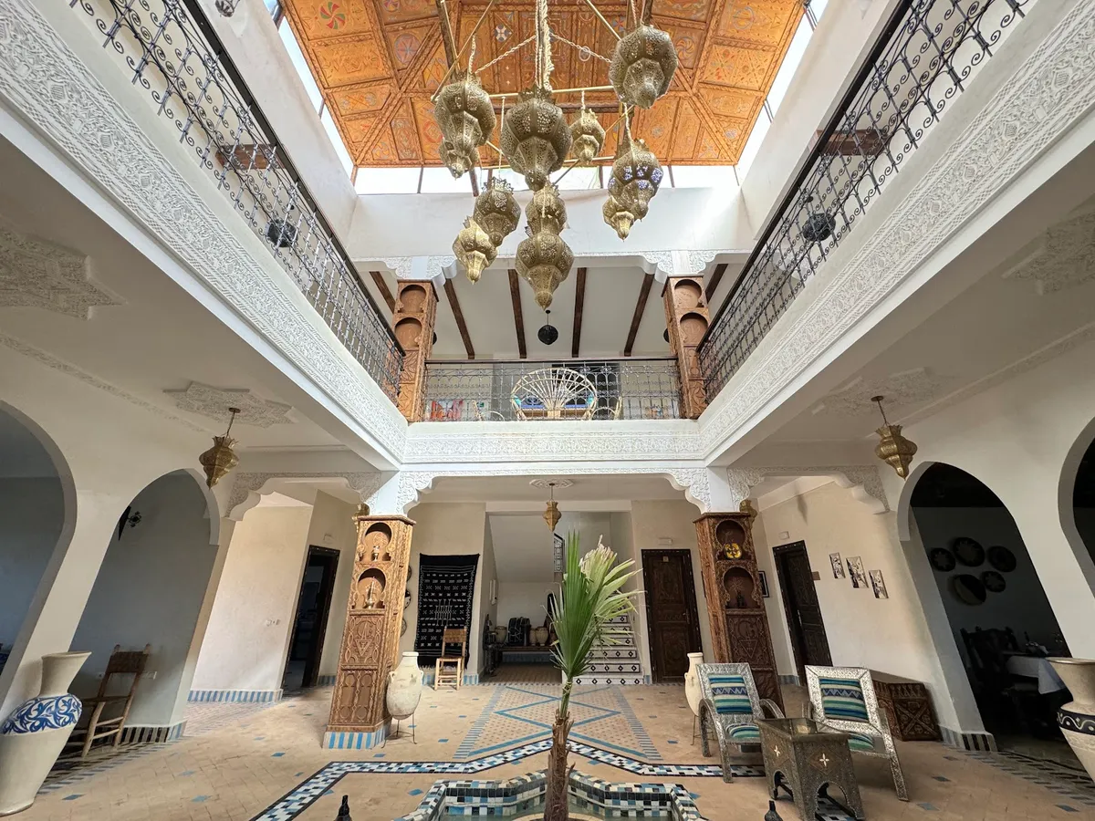 Riad Jouba, Merzouga exterior view