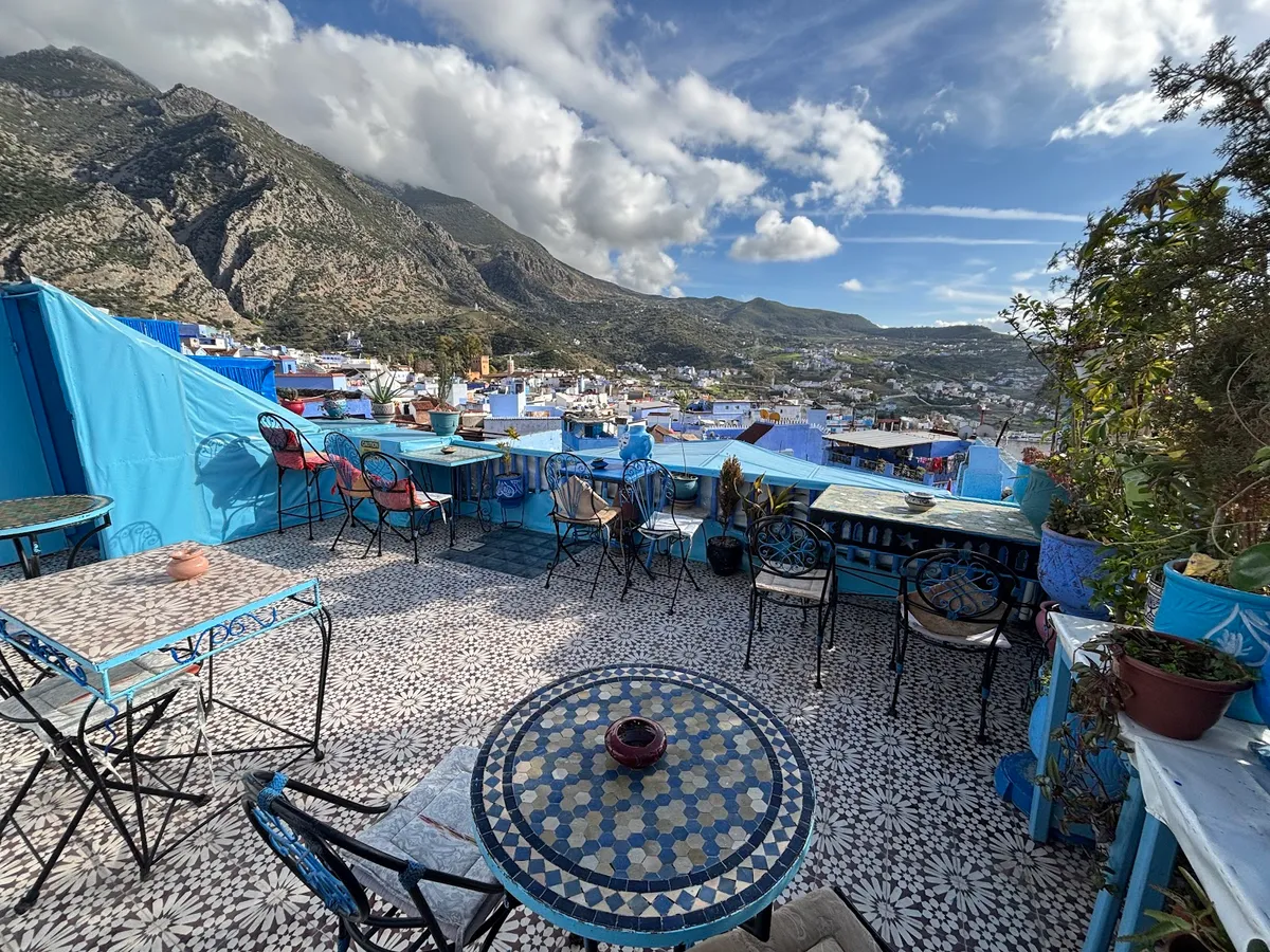 Riad Sakura, Chefchaouen exterior view