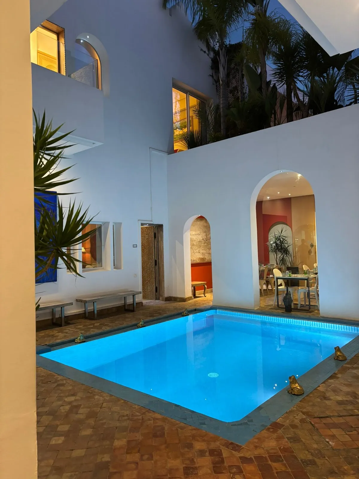 Riad Zyo, Rabat exterior view