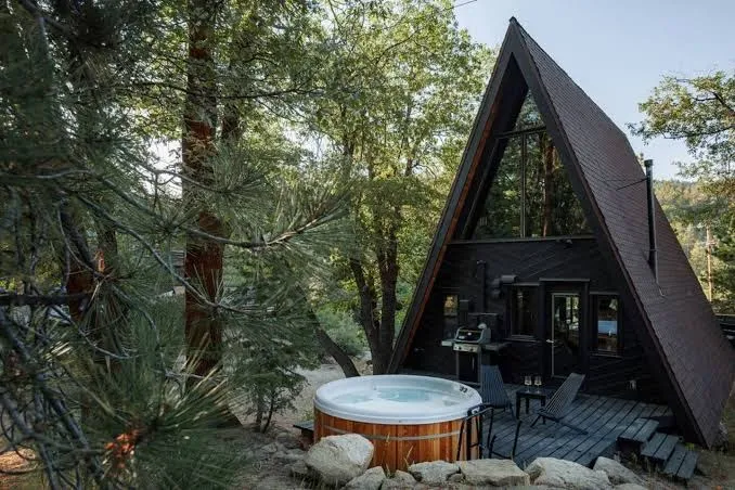 Romantic A-Frame Cabin | Hot Tub, Fire Pit, Hiking, Ezulwini Valley exterior view