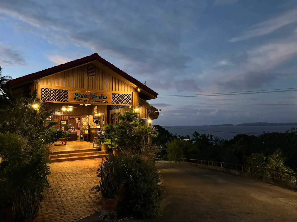 Rose Garden Restaurant, Koror exterior view