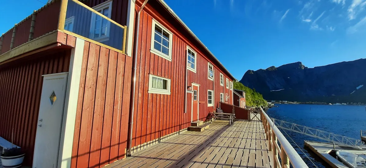 Rostad Retro Rorbuer, Lofoten exterior view