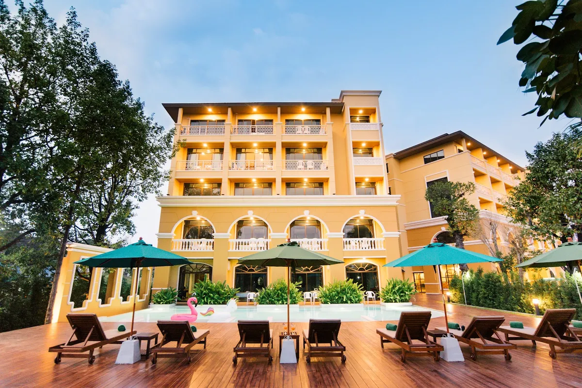ROYAL PINEAPPLE HOTEL | a welcome to wealth & good fortune, Krabi exterior view