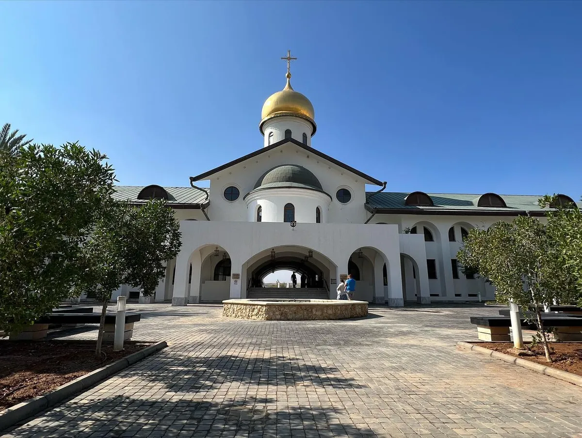 Russian Pilgrim Residence, Dead Sea exterior view