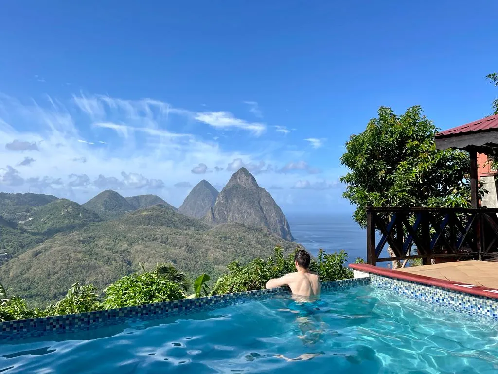 Samfi Gardens, Soufriere exterior view