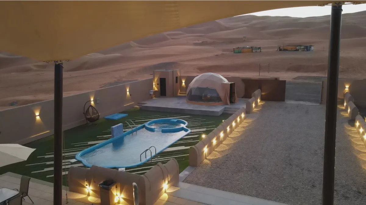 sandhouse ساندهاوس, Wahiba Sands exterior view