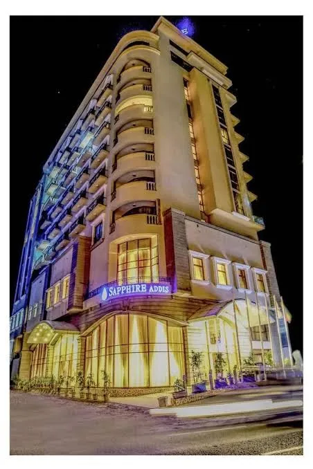 Sapphire Addis Hotel, Addis Ababa exterior view
