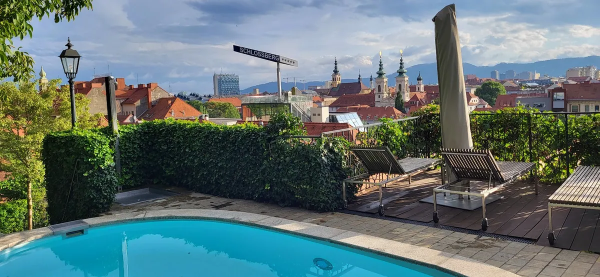 Schlossberghotel. Das Kunsthotel, Graz exterior view