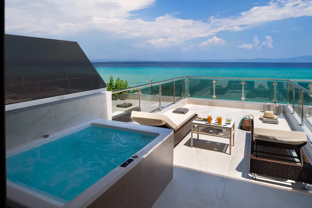 Sea Level Hotel, Halkidiki exterior view