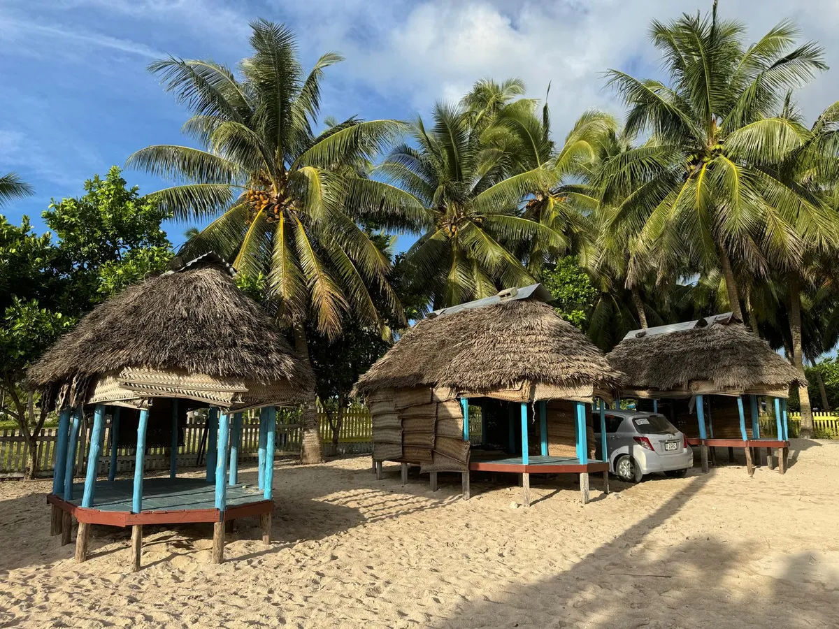 Seeti Beach Fales, Savaii exterior view