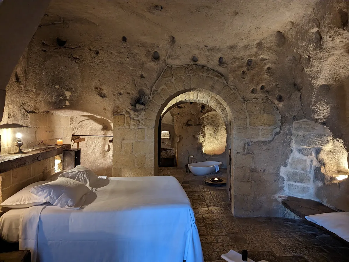 Sextantio Le Grotte Della Civita, Matera exterior view