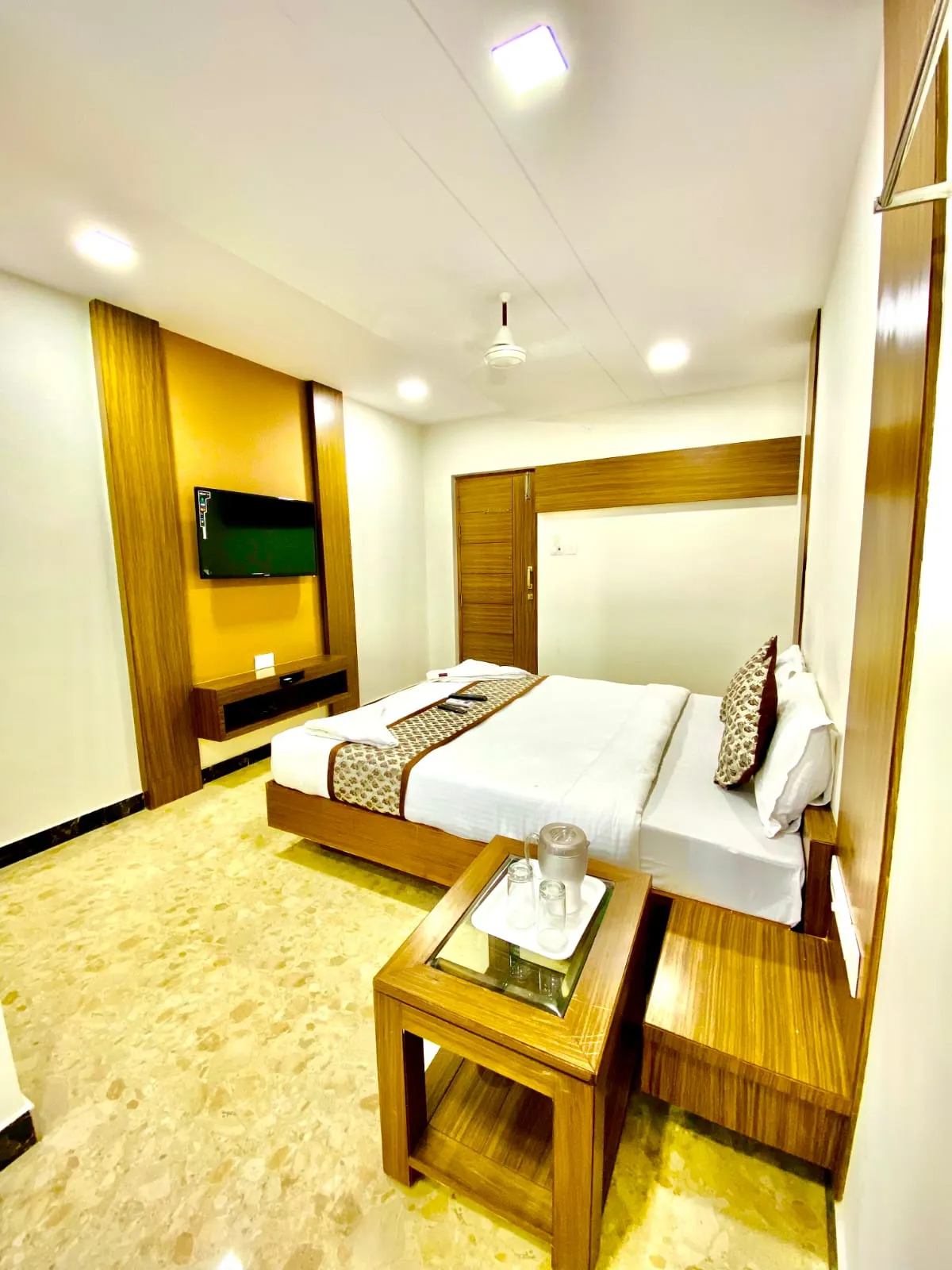 Sheraton Grande near Puratchi Thalaivar Dr MGR Central Railway Station at periamet, Chennai exterior view