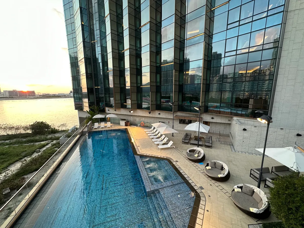 Sheraton Hong Kong Tung Chung Hotel, Lantau Island exterior view