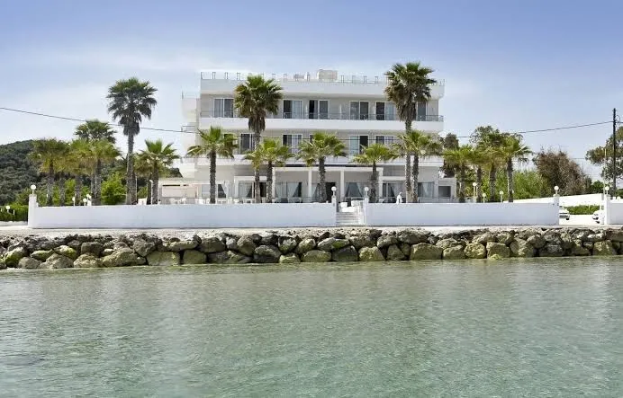 Sidari Beach Hotel, Corfu exterior view