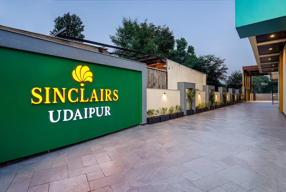 Sinclairs Udaipur, Udaipur exterior view