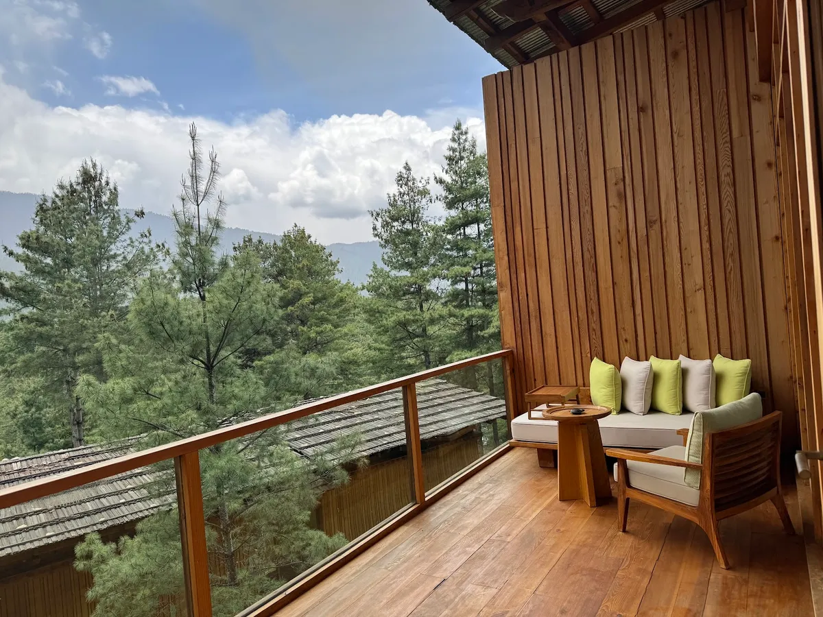 Six Senses Bumthang, Bumthang exterior view