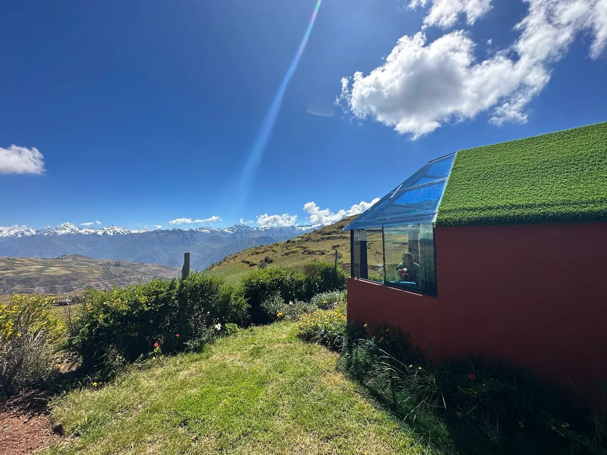 sky dome peru, Sacred Valley exterior view