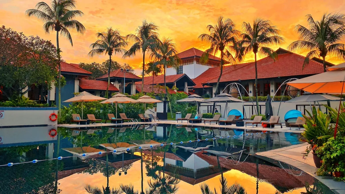 Sofitel Singapore Sentosa, Sentosa exterior view