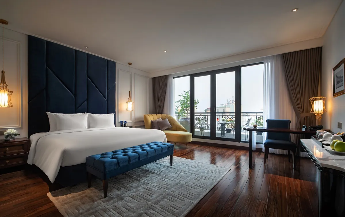 Soleil Boutique Hotel, Hanoi exterior view