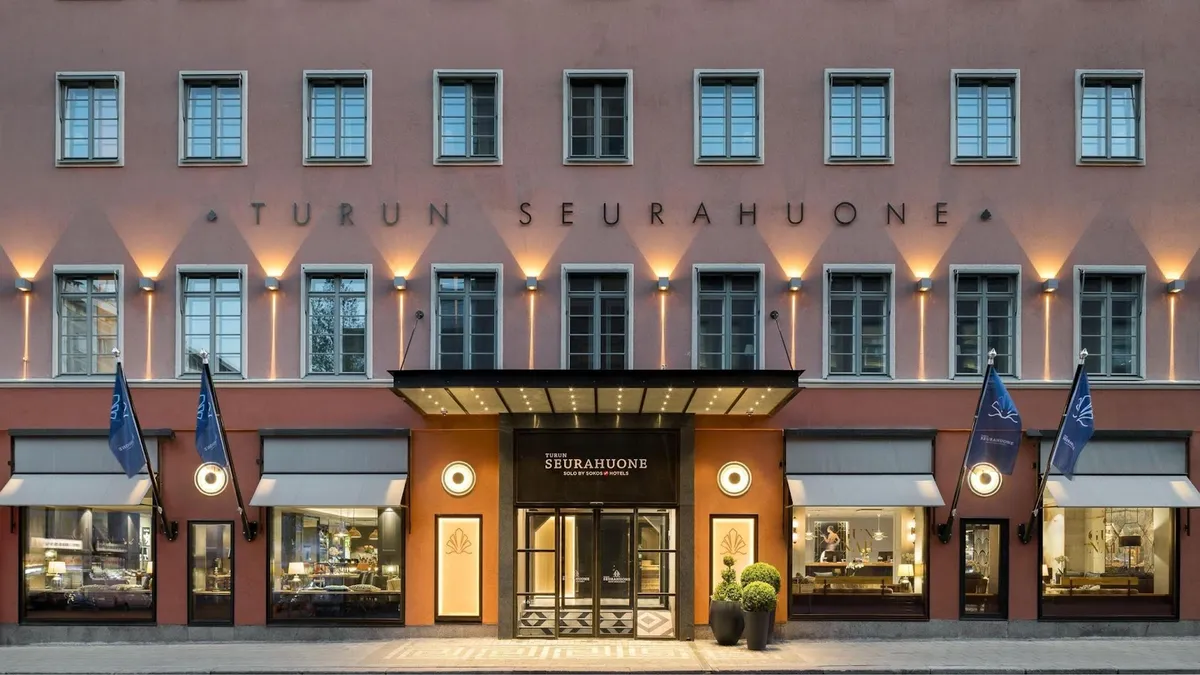 Solo Sokos Hotel Turun Seurahuone, Turku exterior view