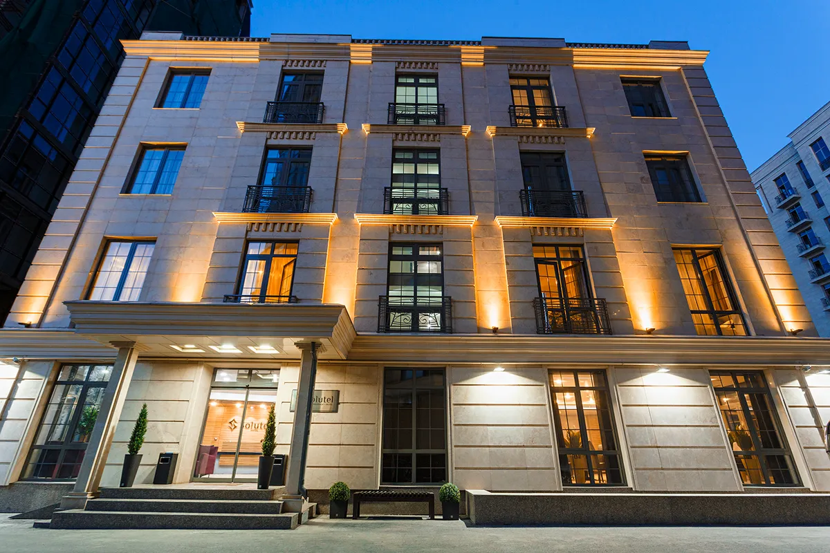 Solutel Hotel, Bishkek exterior view