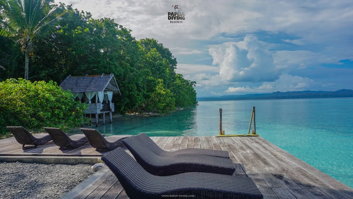 Sorido Bay Resort, Raja Ampat exterior view