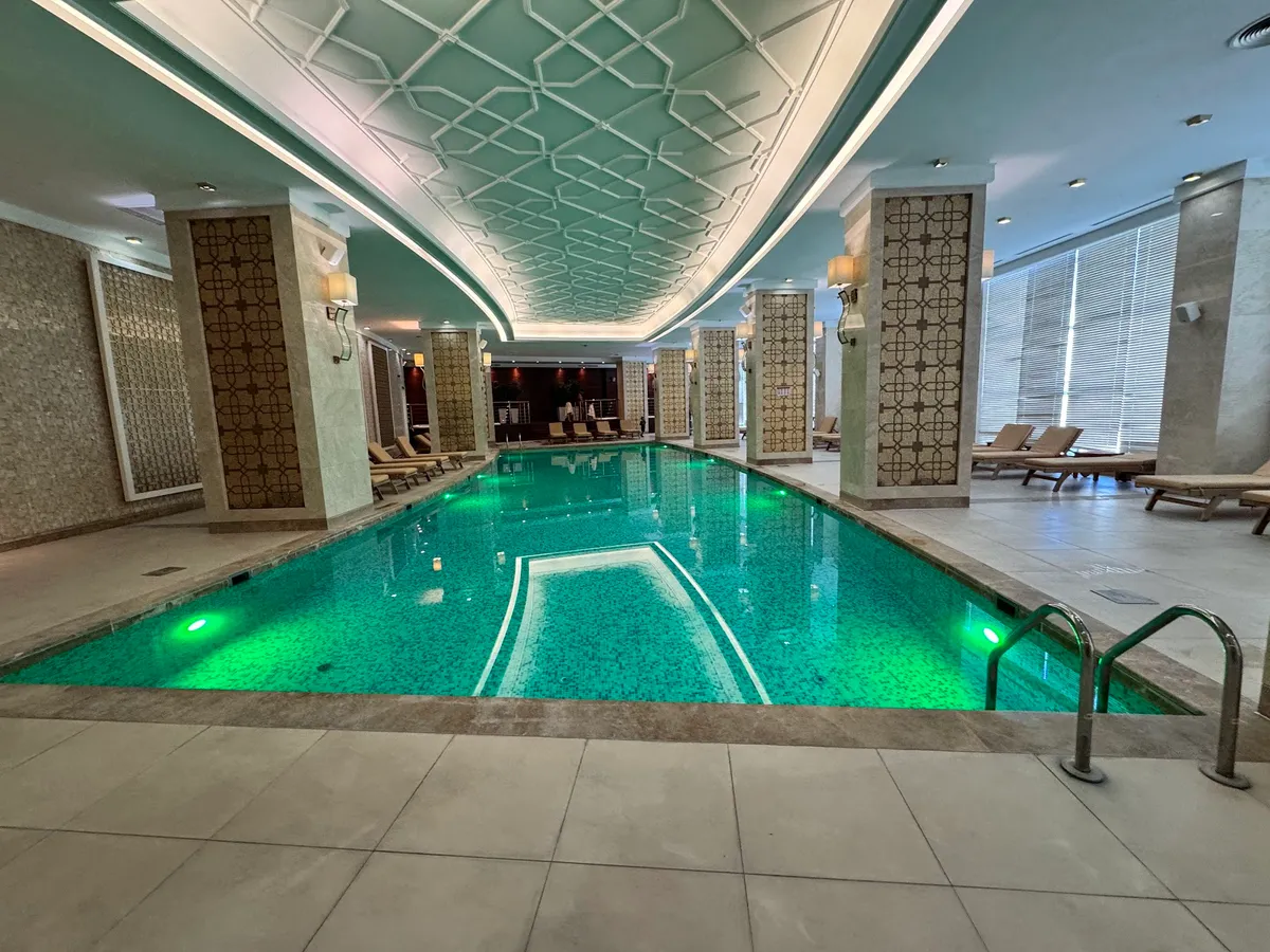 Sport Hotel, Ashgabat exterior view