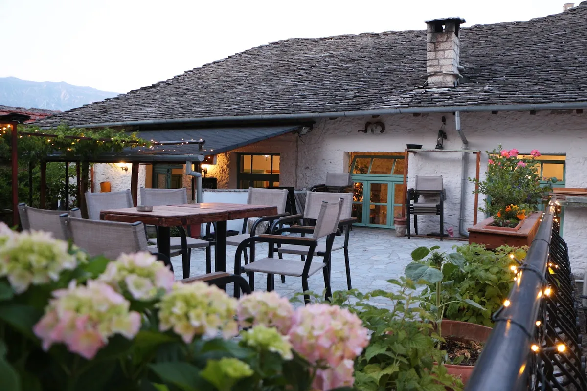 Stone City Hostel, Gjirokaster exterior view