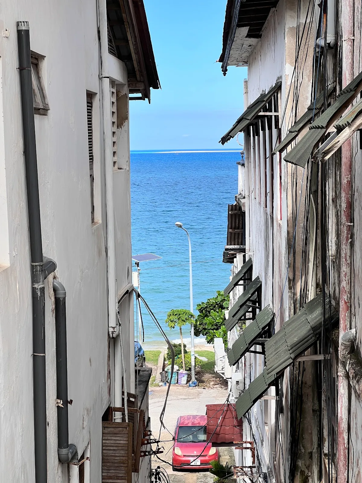 Stone town sea view, Stone Town exterior view