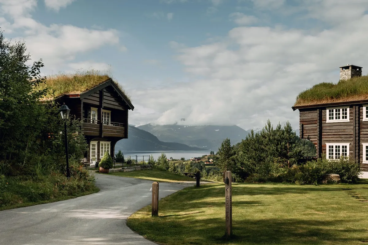 Storfjord Hotel, Norwegian Fjords exterior view