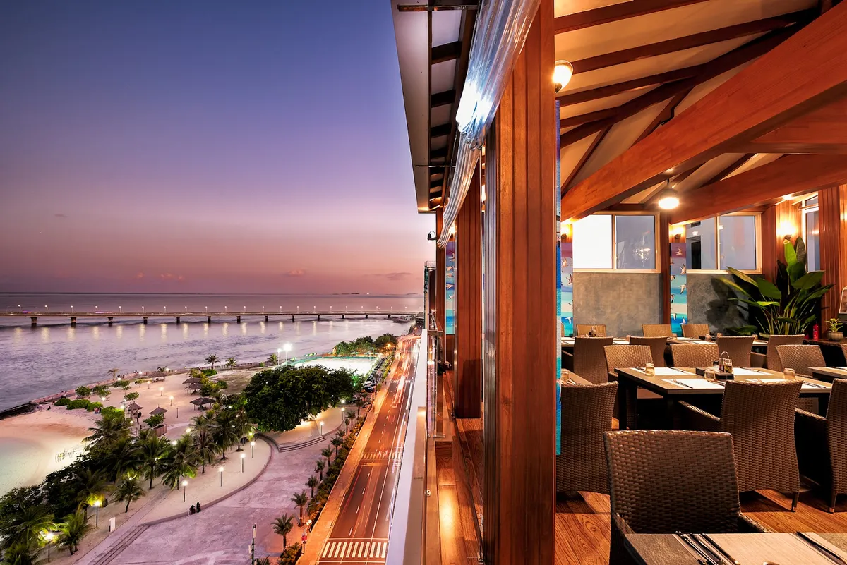 Summer Beach Maldives, Male exterior view