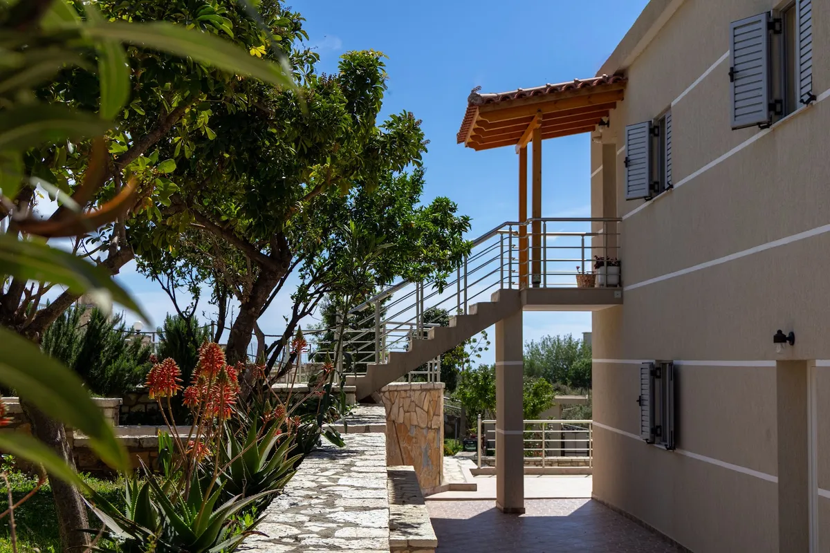 Sunset Serenity, Himara exterior view