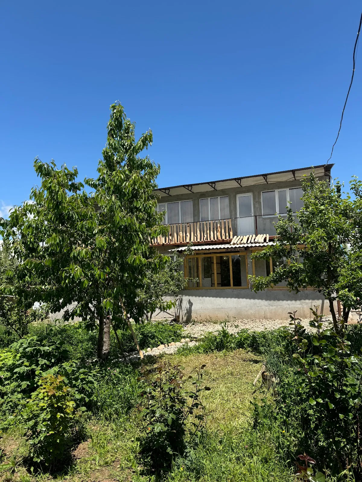 Svetlaya polyana guest house, Issyk Kul exterior view