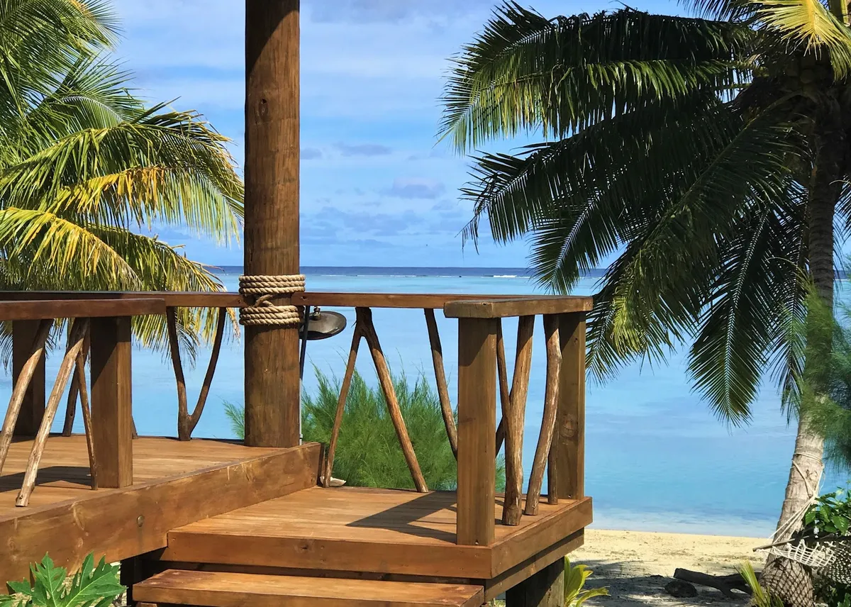 Tai Marino Beach Bungalows, Aitutaki exterior view