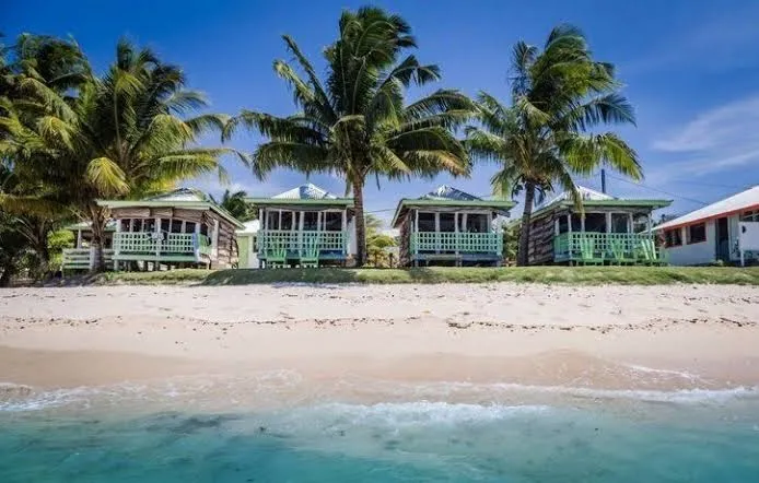 Tailua Beach Fales, Savaii exterior view