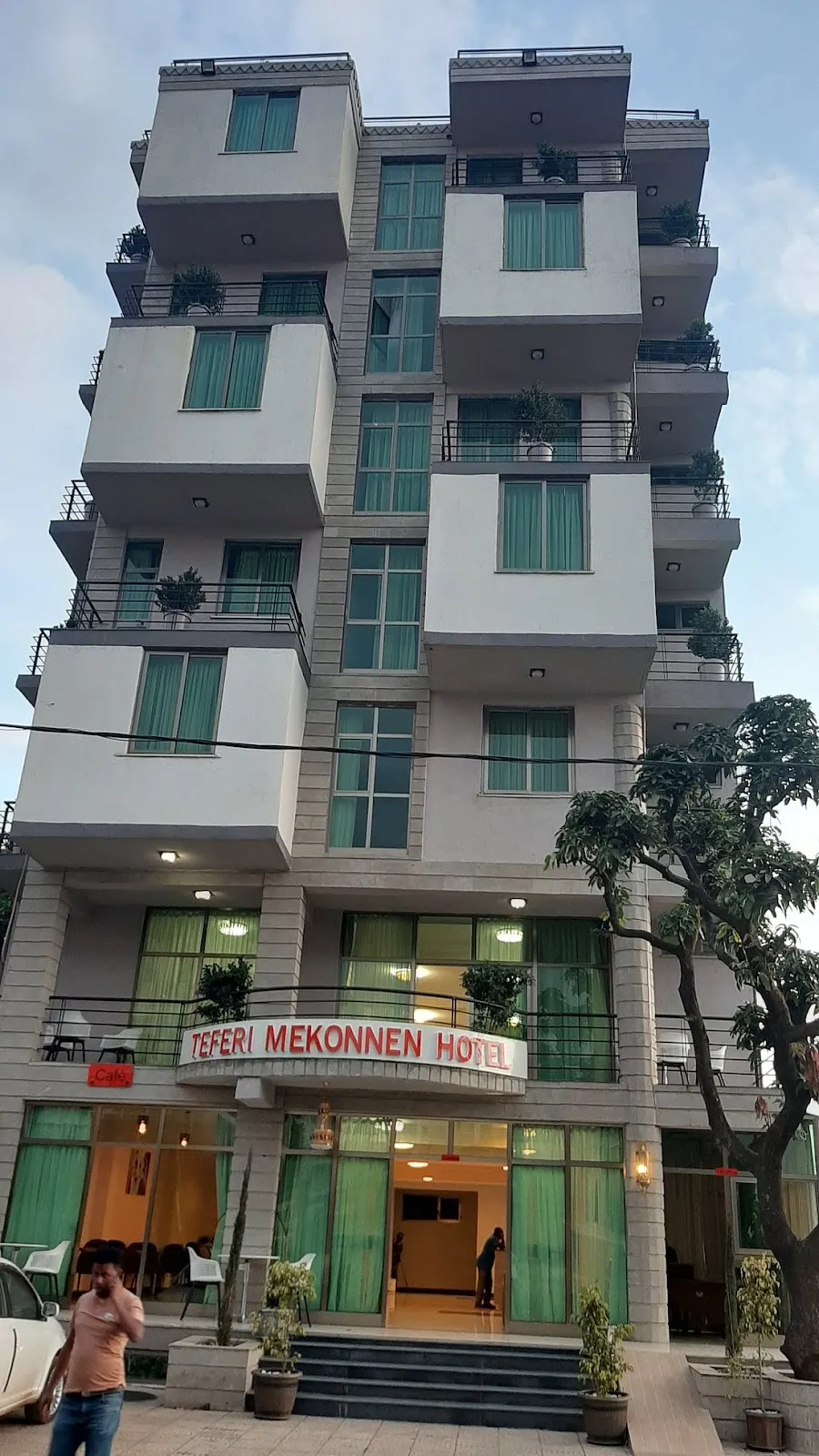 Teferi Mekonnen Hotel, Bahir Dar exterior view