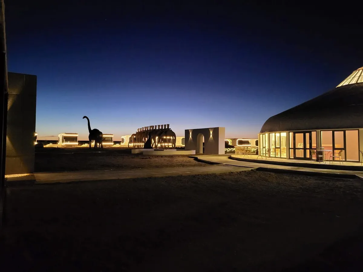 Tegri gobi resort, Gobi Desert exterior view