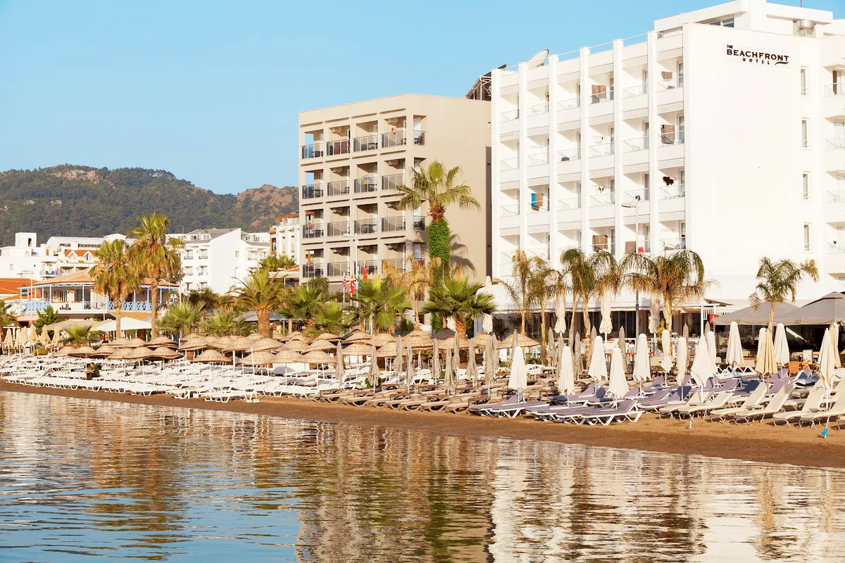 The Beachfront Hotel, Marmaris exterior view