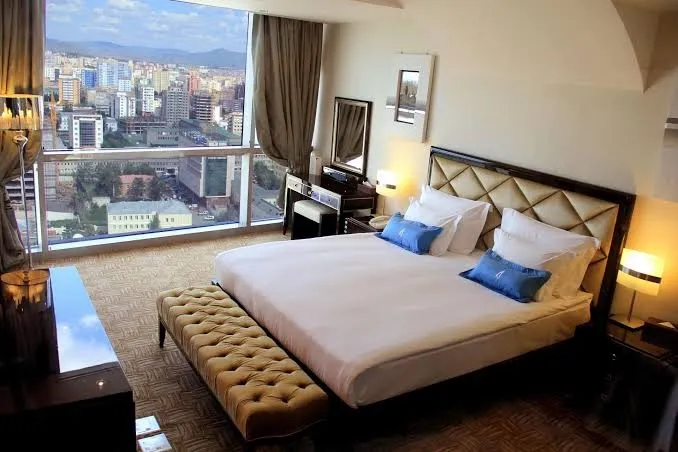The Blue Sky Hotel and Tower, Ulaanbaatar exterior view