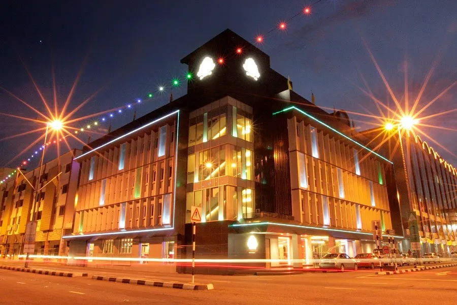 The Brunei Hotel, Bandar Seri Begawan exterior view