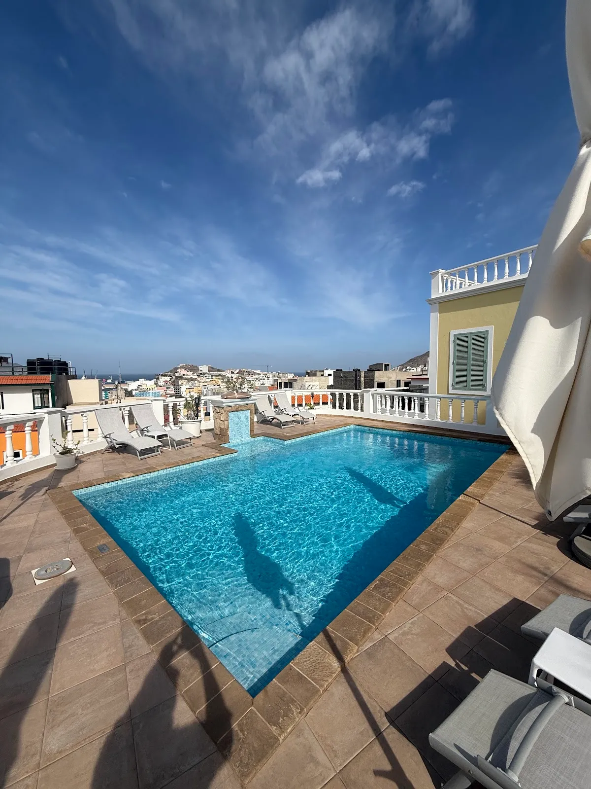 The Casamarel Hotel, Mindelo exterior view