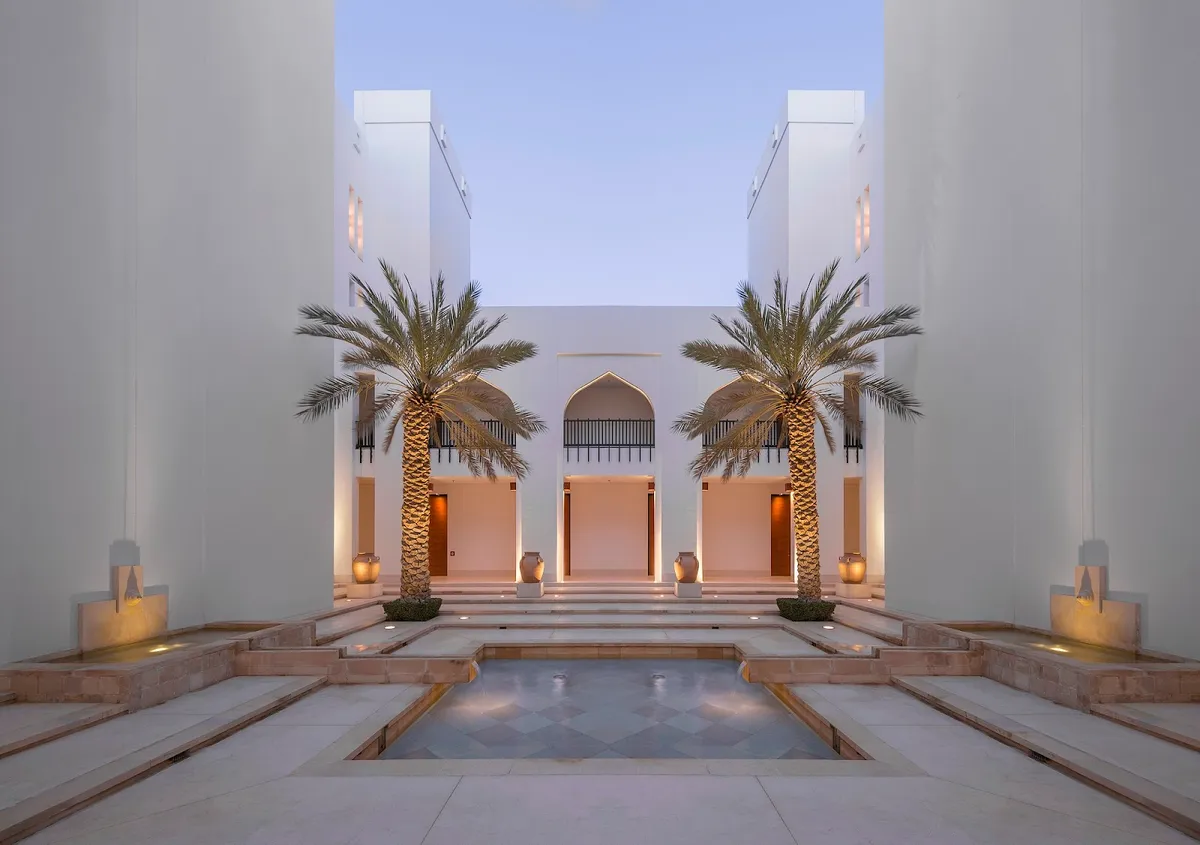 The Chedi Muscat, Muscat exterior view